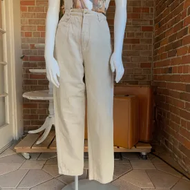 1980s Judys Kahki Buckle Back Pants