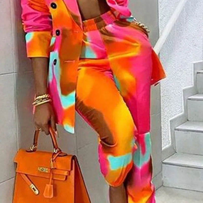 2pcs Wholesale Casual Printing Suit Sets