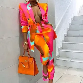 2pcs Wholesale Casual Printing Suit Sets