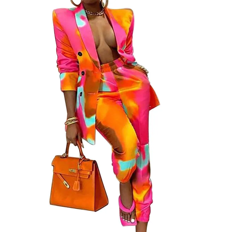 2pcs Wholesale Casual Printing Suit Sets