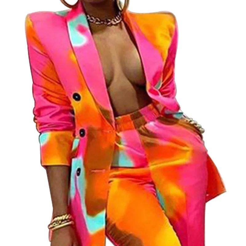 2pcs Wholesale Casual Printing Suit Sets