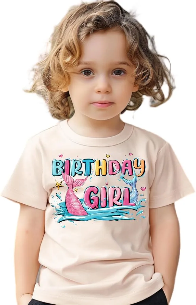 Birthday Girls Shirt - Toddler It's My Birthday T-Shirt for Baby Girls - Happy Cotton Tee for Kids