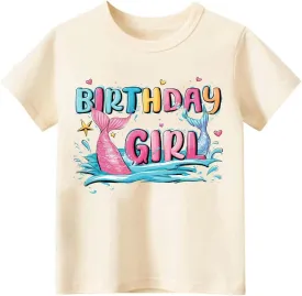 Birthday Girls Shirt - Toddler It's My Birthday T-Shirt for Baby Girls - Happy Cotton Tee for Kids