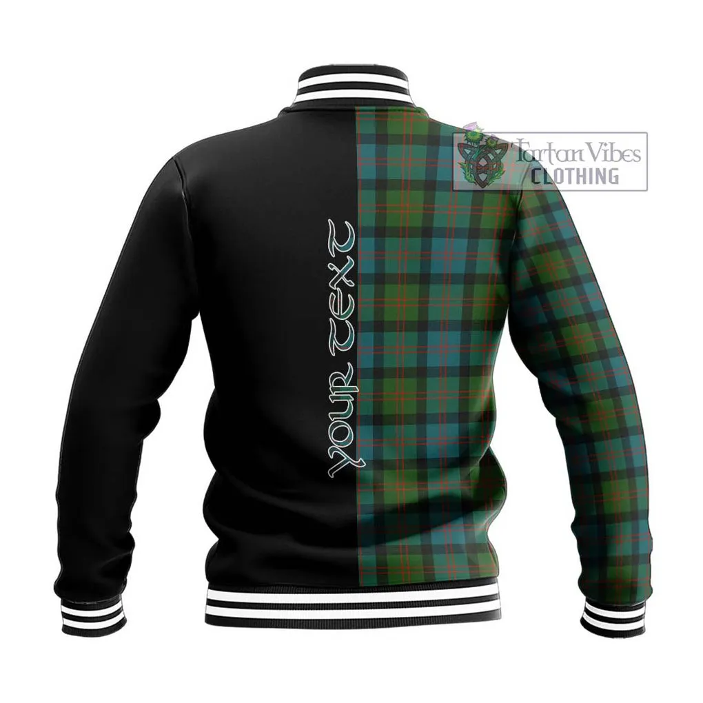 Blair Ancient Tartan Baseball Jacket with Family Crest and Half Of Me Style