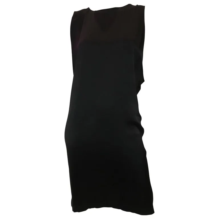 Chanel Black Silk Dress