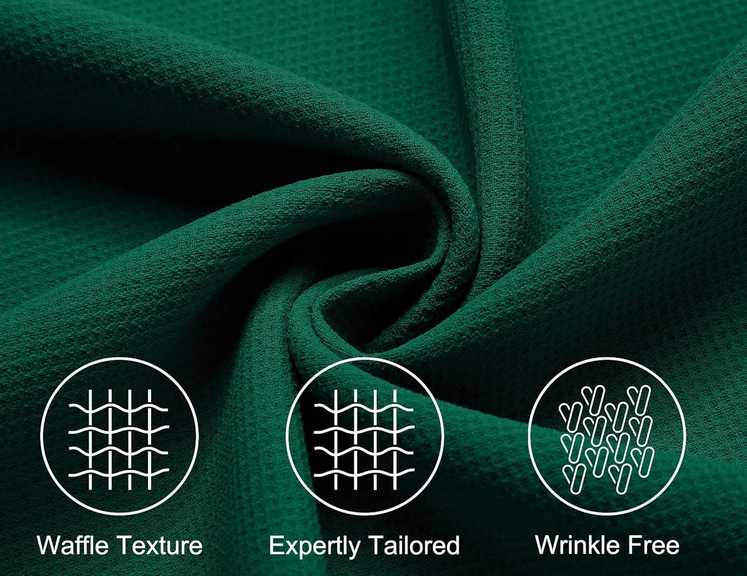 COOFANDY Mens Short Sleeve Button Down Shirts Waffle Shirt Casual Beach Summer Shirts Wrinkle Free Vacation Shirts