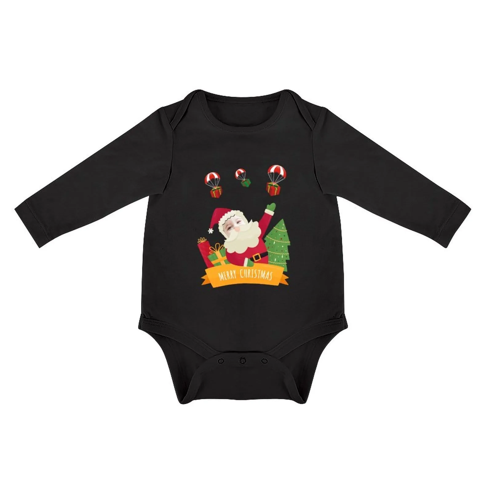 Custom Face Angel Infant Bodysuit One Piece Jumpsuit Personalized Long Sleeve Rompers Baby Clothes