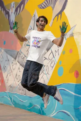 Dance In Colors. Holi T-shirt for men