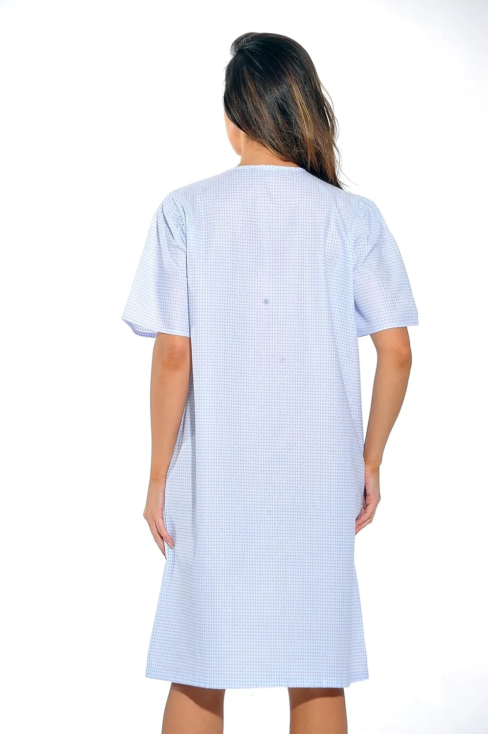 Dreamcrest Short Sleeve Duster Housecoat Women Sleepwear