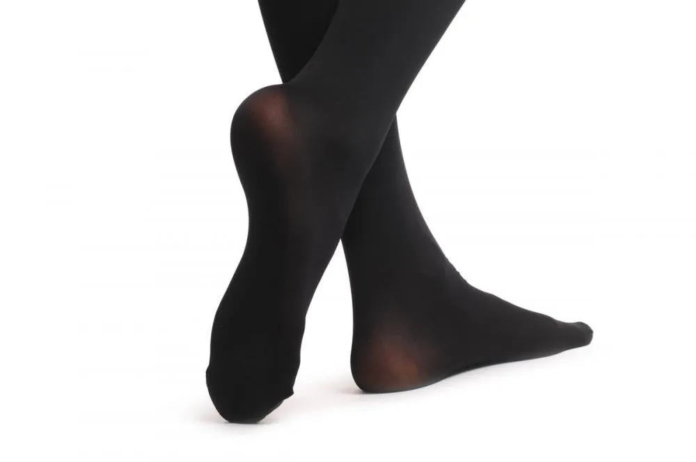 Faux Stockings With Attached Suspender Belt & Transparent Top 40 Den