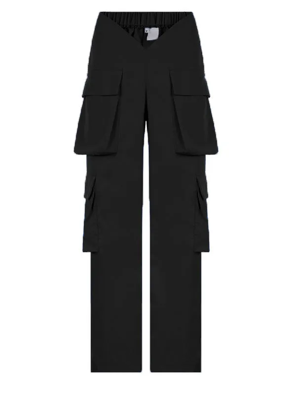 Hip-hop Straight Big Pockets Pants