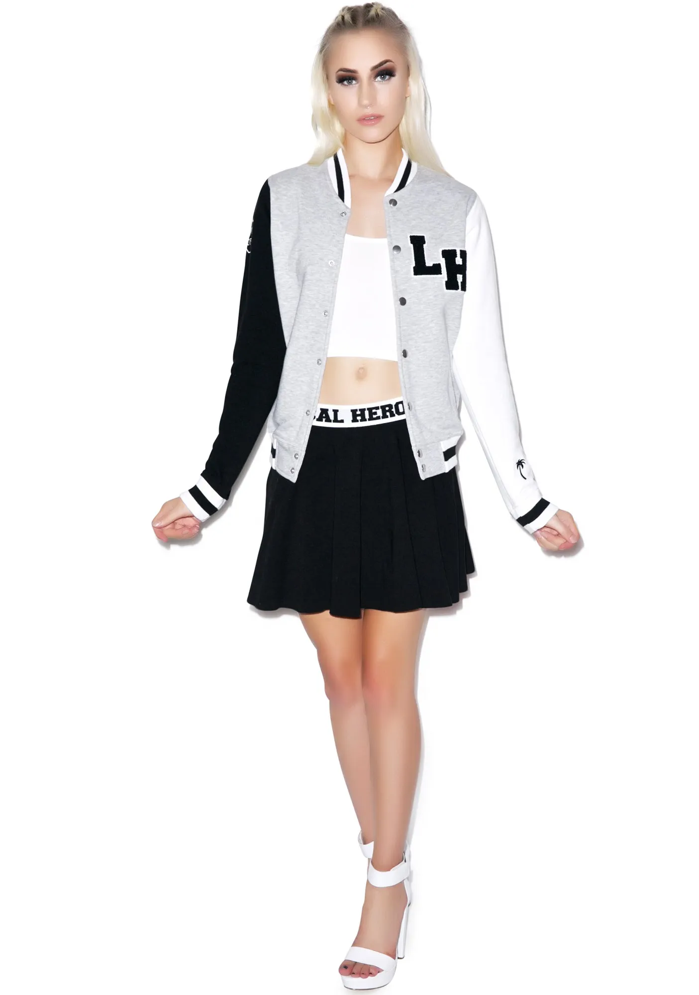 I Don't Care Baseball Jacket