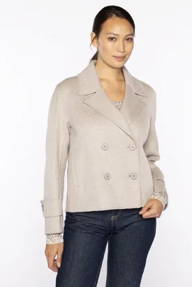 KINROSS CASHMERE - SHORT TRENCH COAT