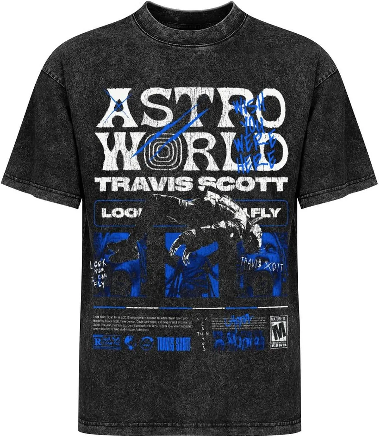 Man's Round Neck Short Sleeve Fashion T Shirt