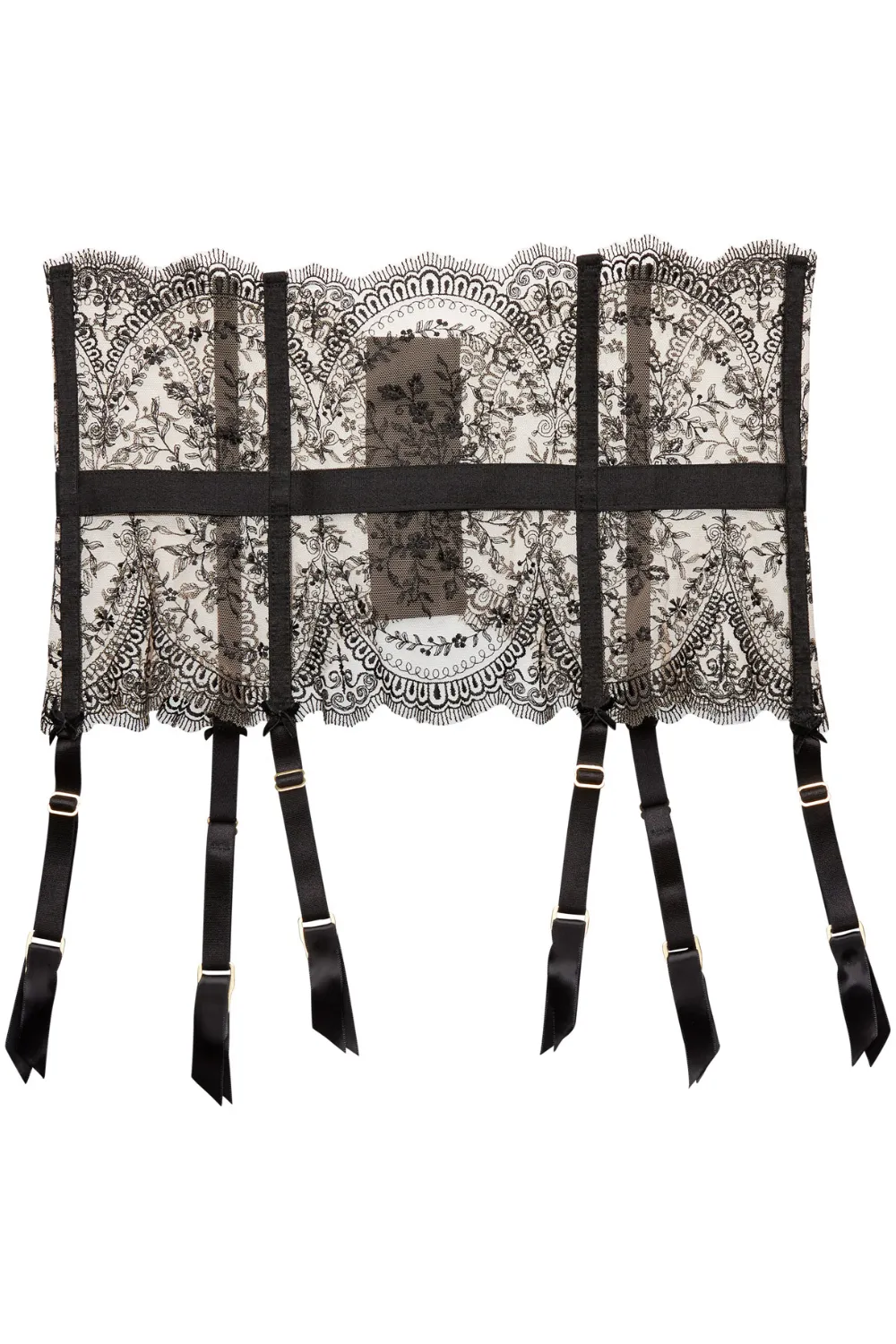 Severine Suspender in Black