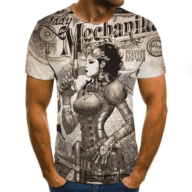 Short Sleeve Printed T-Shirts
