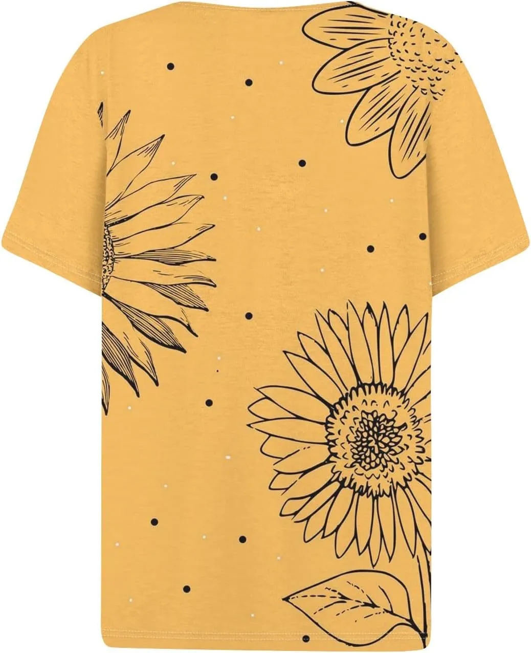 Short Sleeve Shirts for Women Summer Tops 2025 Trendy Plus Size Casual Button Down V Neck Tunic Tops for Women