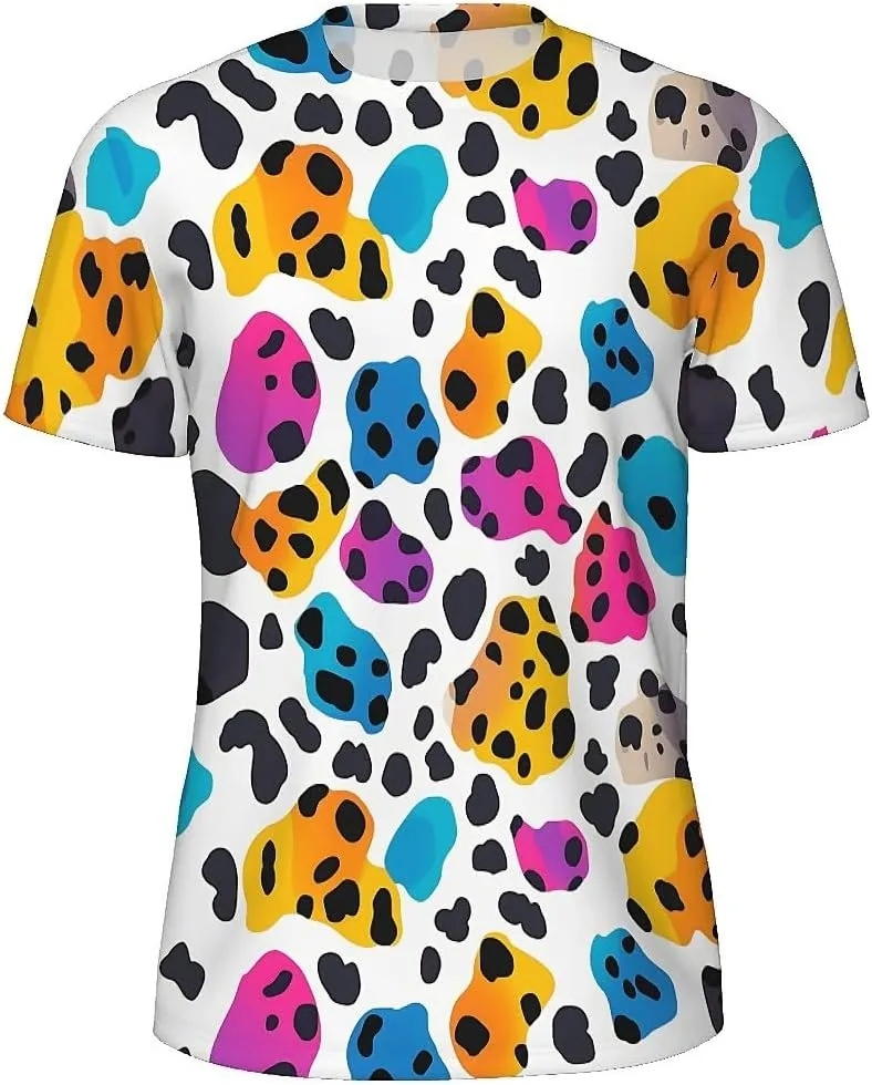 T-Shirts for Men Boys Unisex 3D Printed Shirts Short Sleeve Graphic Tees Shirt