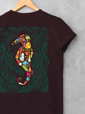 The Green Hero | Backprint T shirt