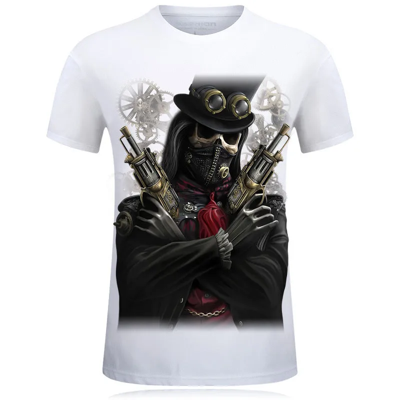 Trendy 3D Design T-Shirt For Men - GlamzLife