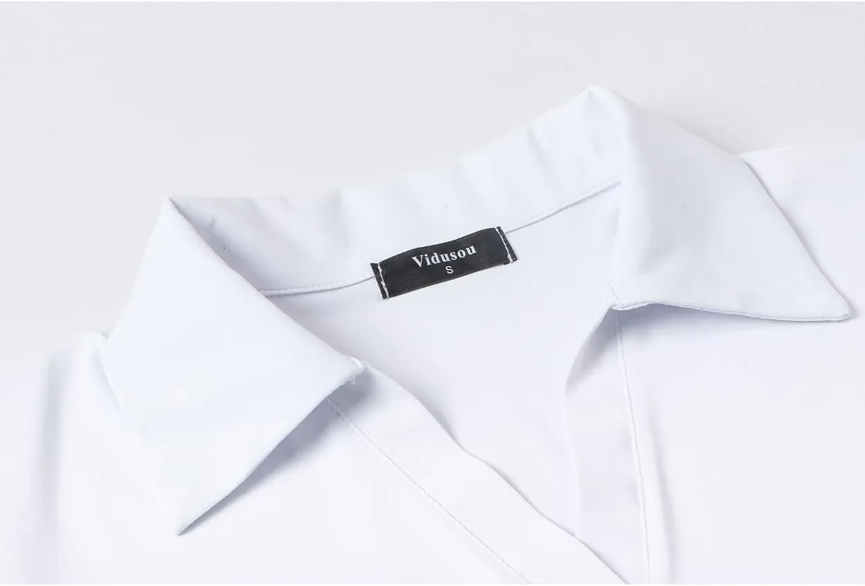Women's Short Sleeve Golf Polo Shirts Tennis Shirts Sport T-Shirts Workout Tops
