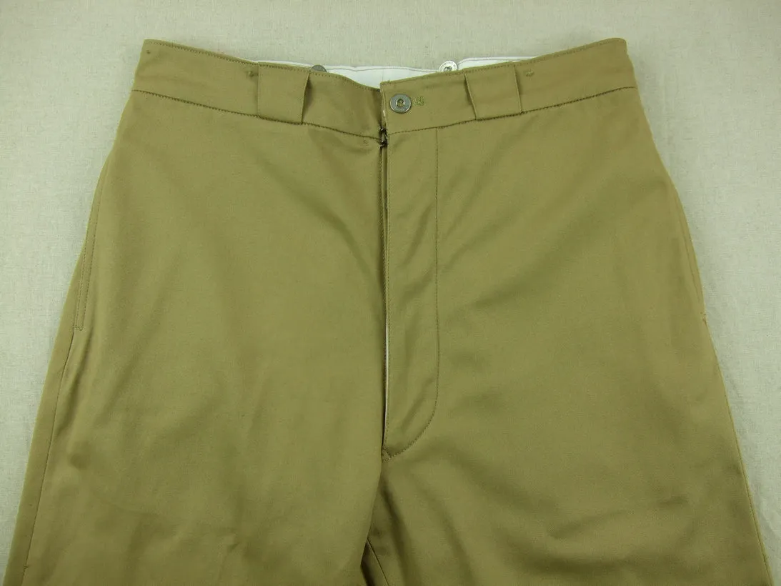 WW2 France French Colonial M38 Officer Pants Trousers Khaki